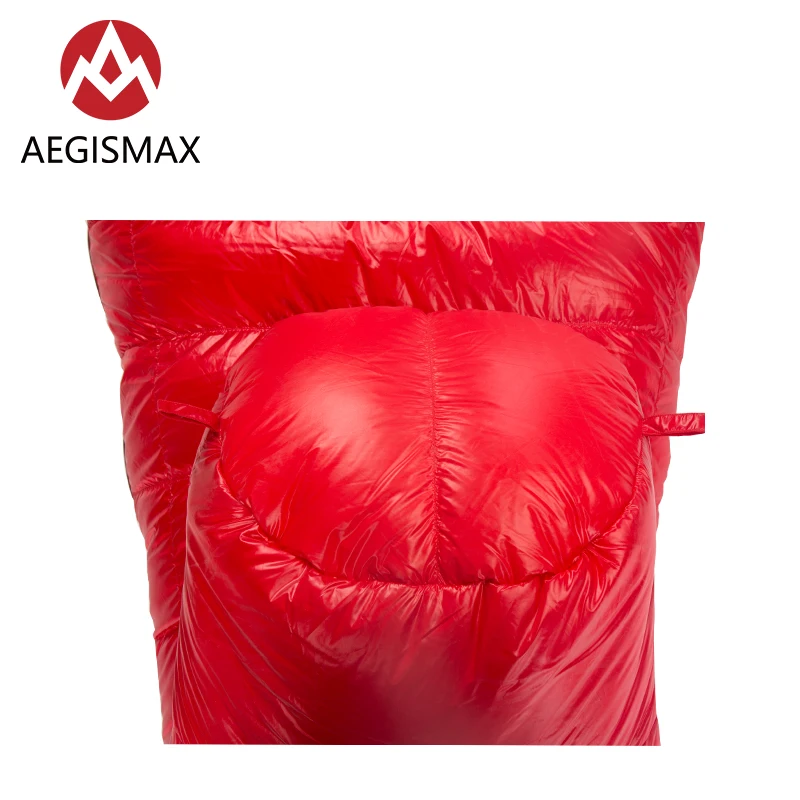

AEGISMAX winter new C500 C700 Outdoor Ultralight Hiking Camping Mummy 650FP Duck Down Cotton Hybrid Sleeping Bag Winter