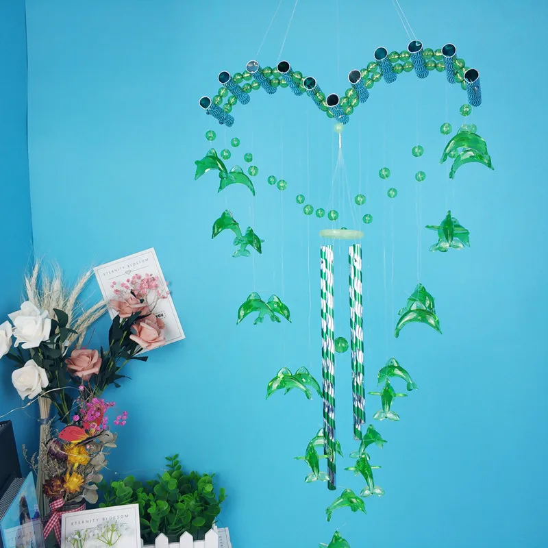 

Creative wind chime wall decoration metal Japanese door decoration children's bedroom decoration wind chime pendant girl's gift
