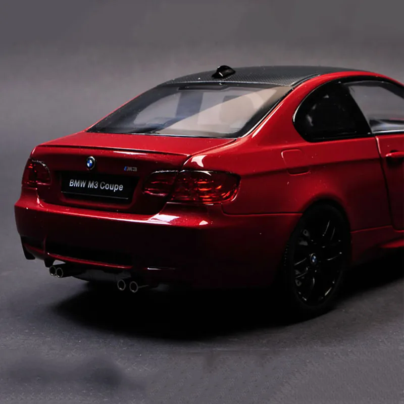 Оригинальная Полноразмерная модель автомобиля M3E92 из сплава 1:18 GTS|Наземный