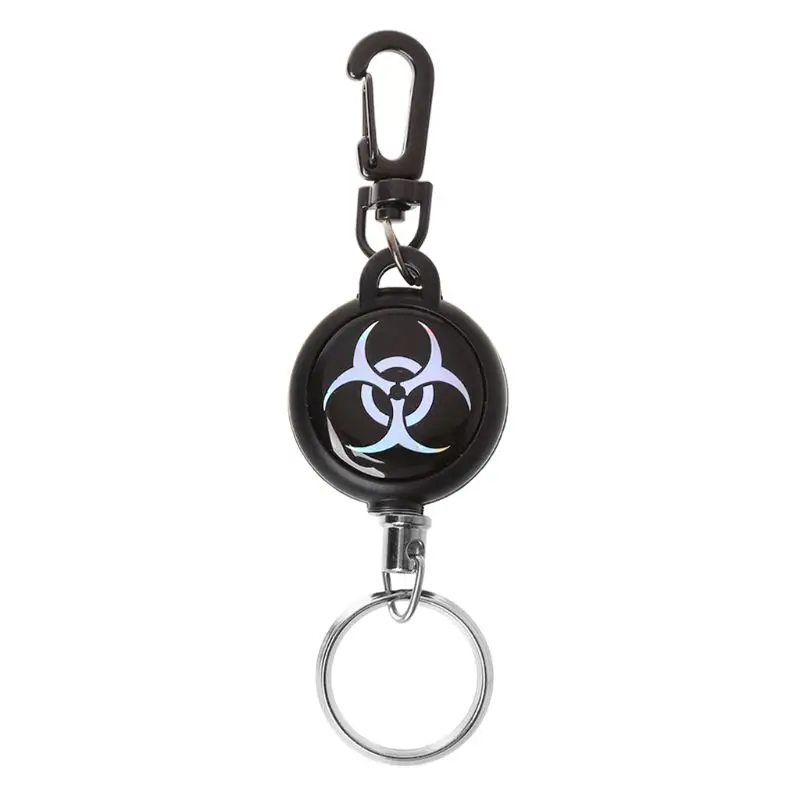 Выдвижной Quickdraw брелок безопасности анти-потеря TAD стальной трос охранный | Спорт