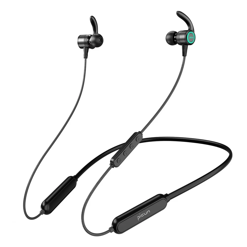 Спортивные bluetooth наушники Picun H26X v5.0 IPX7 Водонепроницаемая гарнитура беспроводные