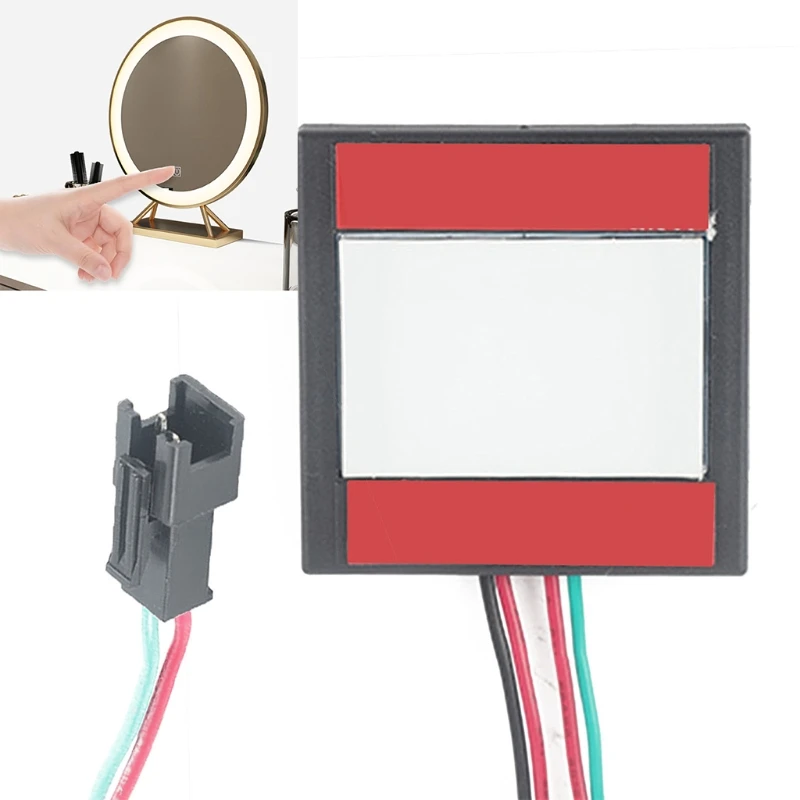 Светодиодный сенсорный светильник ель света 12 В с плавным затемнением и цветовой