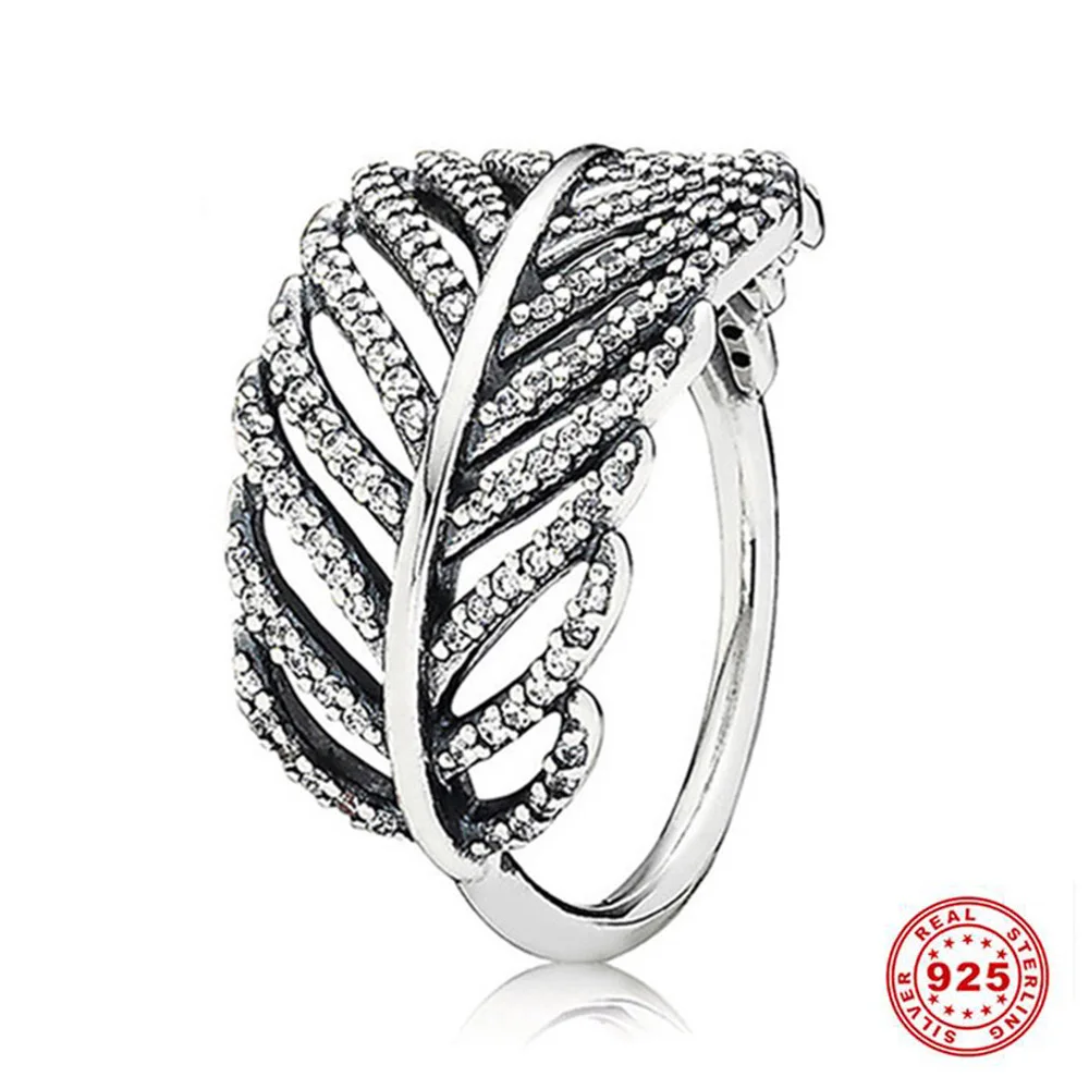 hot sale 925 sterling silver love heart crown stackable finger rings for women sparkling zircon brand rings engagement gift free global shipping