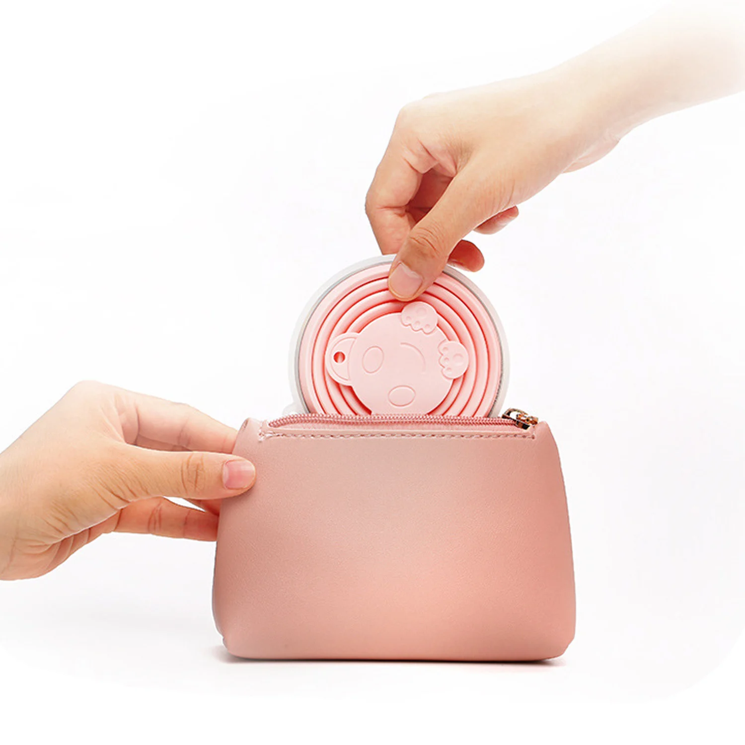 Behogar складные чашки для воды силиконовые выдвижные кофейные чая Питьевая Бутылка