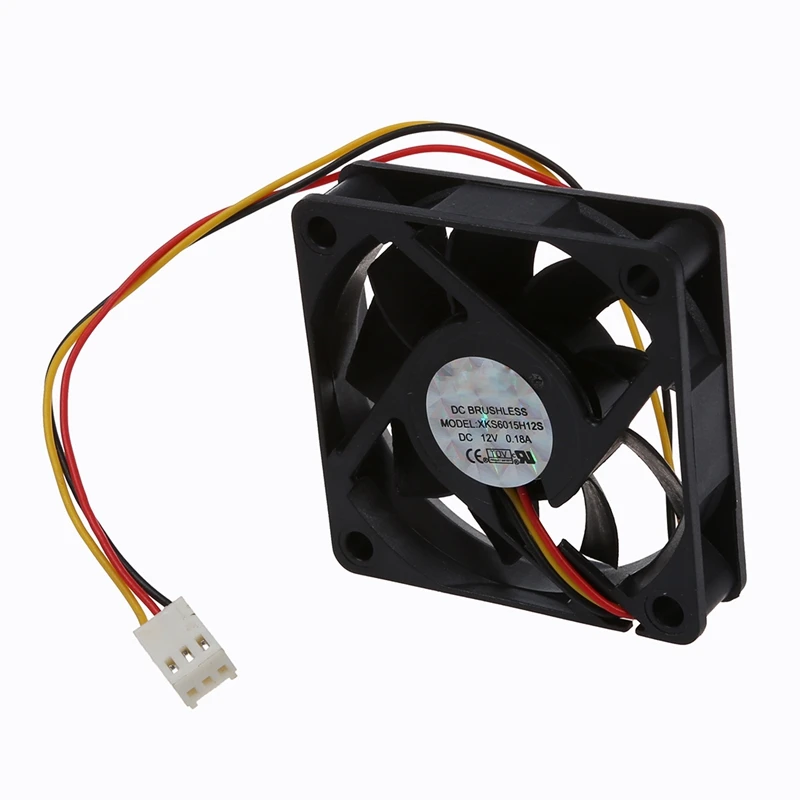 

CPU fan radiator fan 60 x 60 mm Box Computer - Black