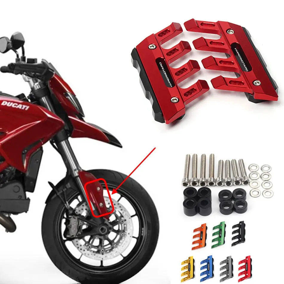 

Для Ducati HYPERMOTARD 950 939 821 796 1100 EVO (SP) аксессуары для мотоциклов с ЧПУ, брызговик, боковая защита, передний брызговик, ползунок
