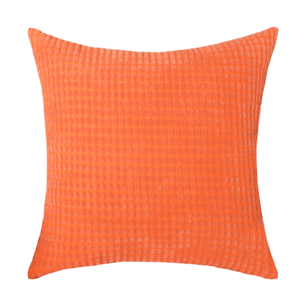 light orange 30X45 см, 35X50 см, 40X60 см, 55X55 см, 2,5, вельвет, нейлон/полиэстер, как кукурузные ядра, чехол для подушки, HT-NPCDC-01-L - Цвет: light orange