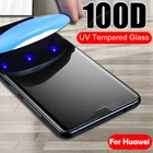 УФ-протектор Lamorniea 100D для Huawei Honor 8X 9X 10 P10 Lite, закаленное УФ-стекло для Huawei P Smart Plus Z 2019