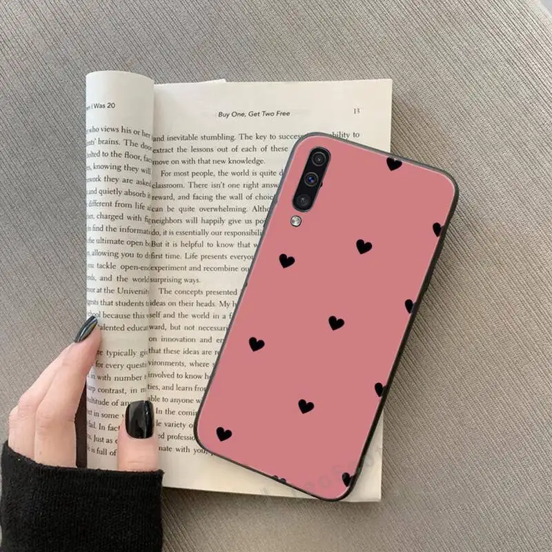 

Lovely Love Heart Phone Case For Samsung Galaxy M10 20 30 A 40 50 70 71 6S A2 A6 A9 2018 J7 CORE PLUS STAR S10 5G C8