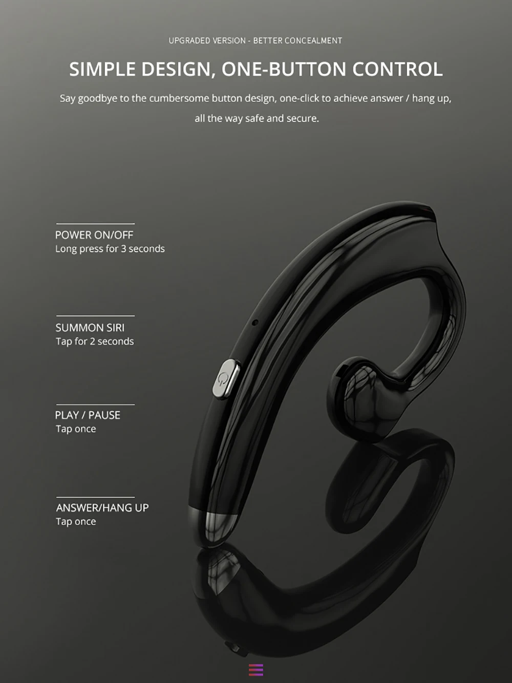 Bluetooth наушники беспроводные наушники Blutooth наушники Handsfree наушники спортивные наушники игровая гарнитура для Android и IOS