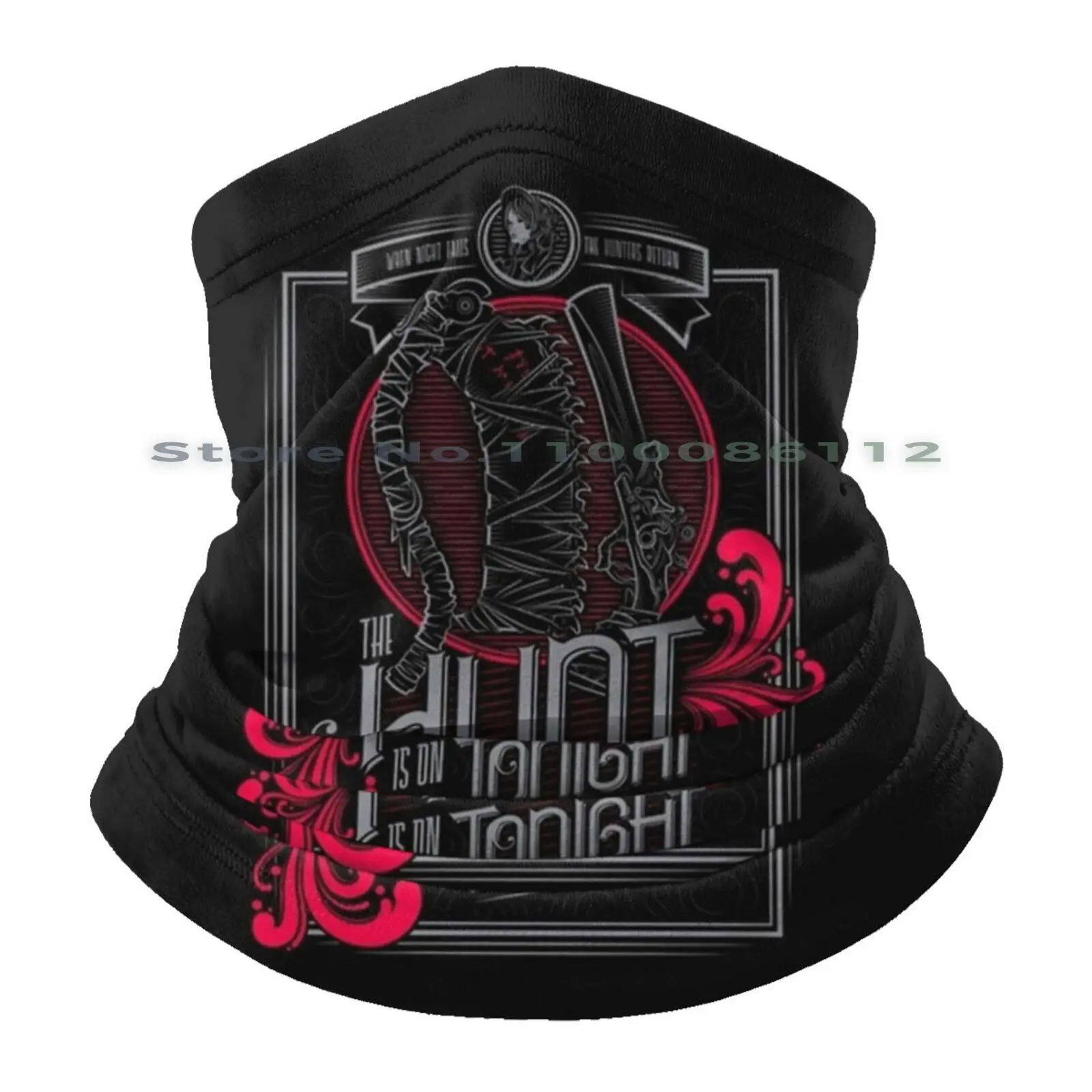 Вязаная Шапка-бини The Hunt с принтом в виде крови для видеоигр Ps4 Dark готический ужас