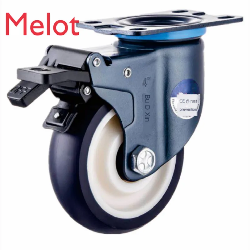 

Germany Inch 4-Inch 5-Inch Dual-Bearing Imported Polyurethane Pu Universal Rust Casters Sub-Trolley Wheel Kit Tool Hot