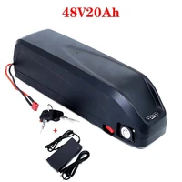 48v20ah 13s 54 6v 18650 ebike battery hailong case with usb 1000w motor bike conversion kit bafang electric bicycle duty free