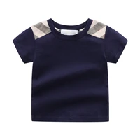new summer fashion style kids clothes boys and girls short sleeved cotton striped top t shirt 1 5 years