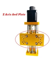 cnc 3018 aluminum z axis sliding table spindlehole 5265mm spindle fixtureadapter plate