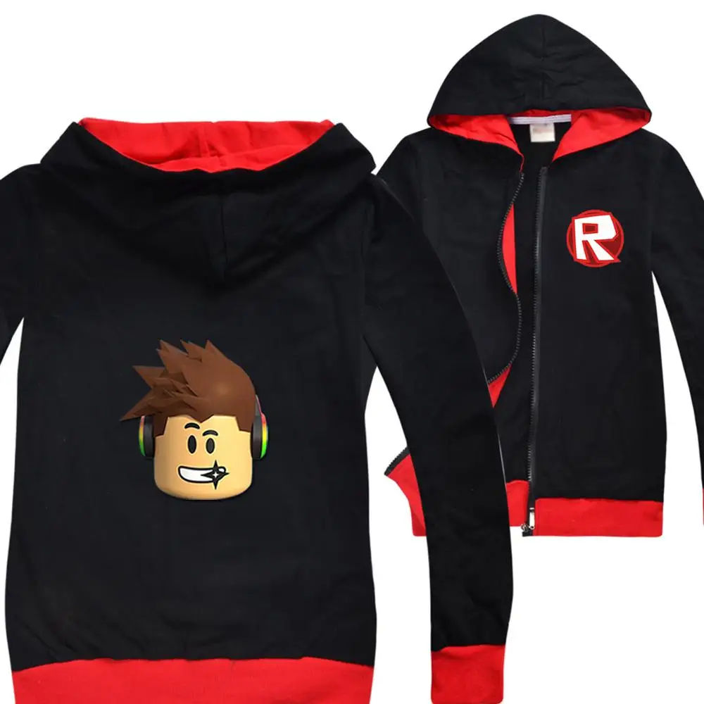 

Cartoon printing spring autumn Zipper Hoodies teens Long Sleeve Casual Sweatshirt Birthday Present Children Clothing