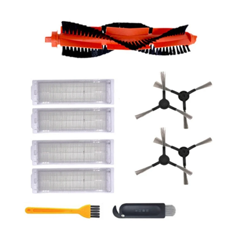 

for XIAOMI MIJIA ing Mopping Robot Vacuum Cleaner STYJ02YM Spare Part Pack Kits Side Roller HEPA Filter Main Brush