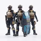 Фигурки героев 118 JOYTOY (3 шт.компл.) Starhawk 8-я армия Индиго, флот, военный солдат, модель, игрушки, аниме, подарок, бесплатная доставка