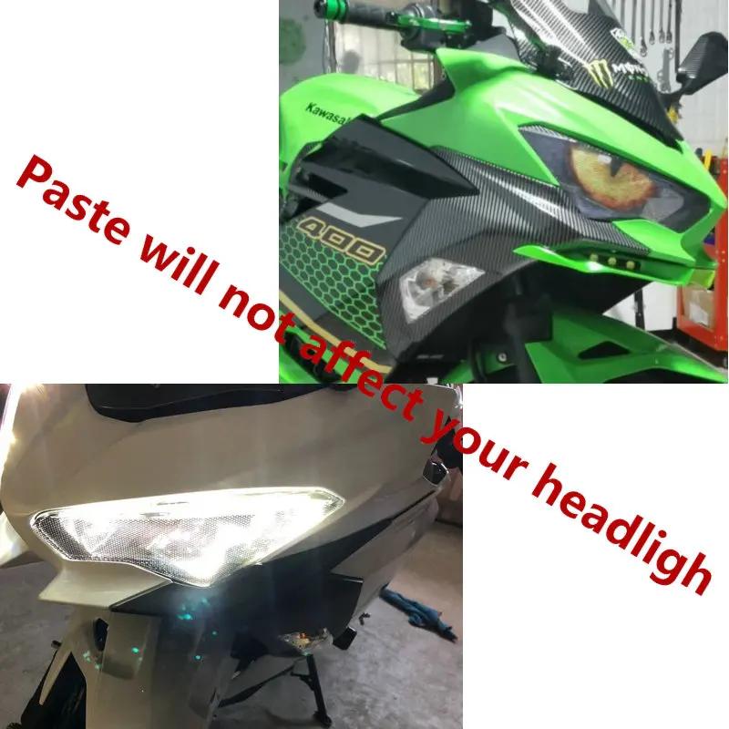 Для KAWASAKI NINJA400 NINJA 400 2018 2019 2020 650 NINJA650 Защитная Наклейка на фару мотоцикла