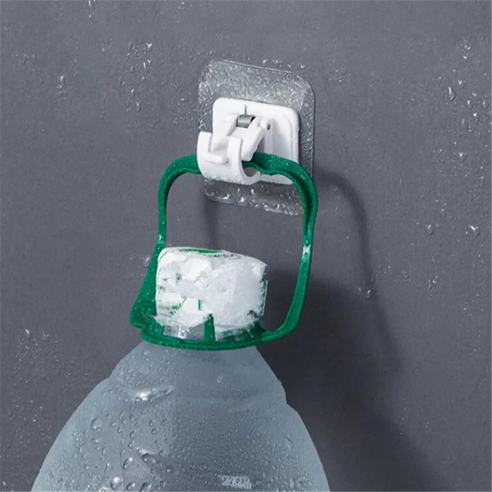 

2PCS Multipurpose Bathroom Door Hooks Waterproof Double Sided Wall hook Double Sided Adhesive Wall Hooks Strong Transparent