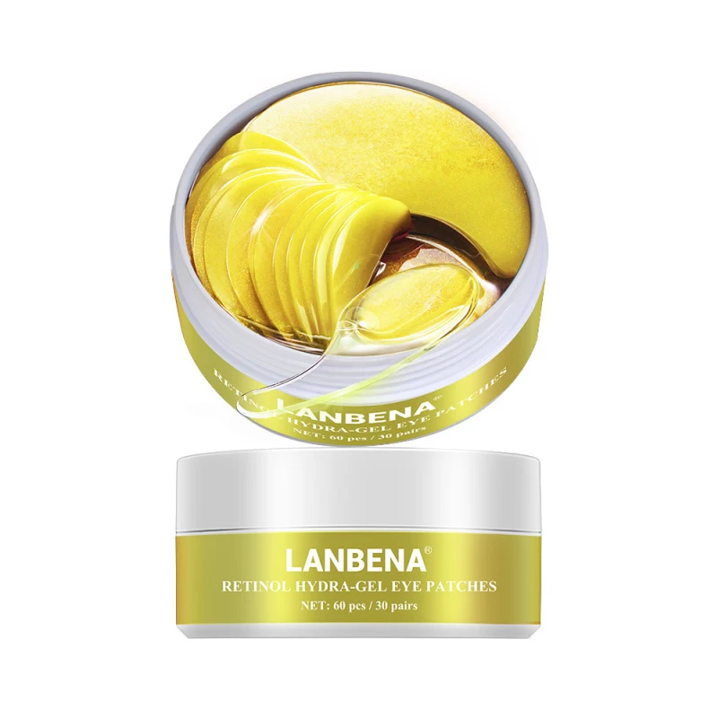 LANBENA с маска для глаз 60 шт. коллагеновой повязки на уход за кожей гель основе