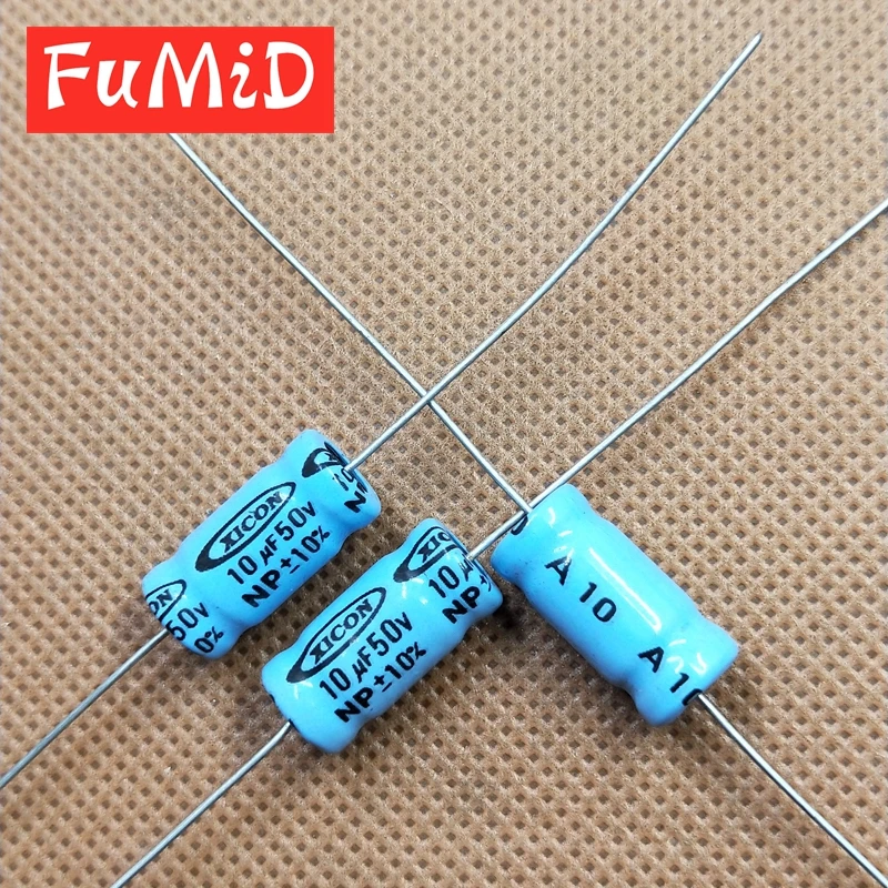 Новый и оригинальный звуковой конденсатор XICON 50 в 10 мкФ серии NP 10UF50V
