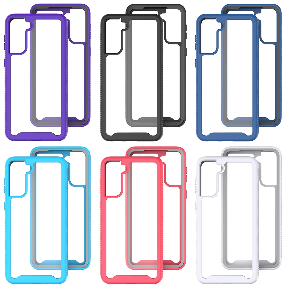 

Crystal Clear Comfortable Acrylic Fashion Case for Samsung Galaxy A72 A52 A12 5G A21S S21 Note 20 Ultra S20 FE Cover