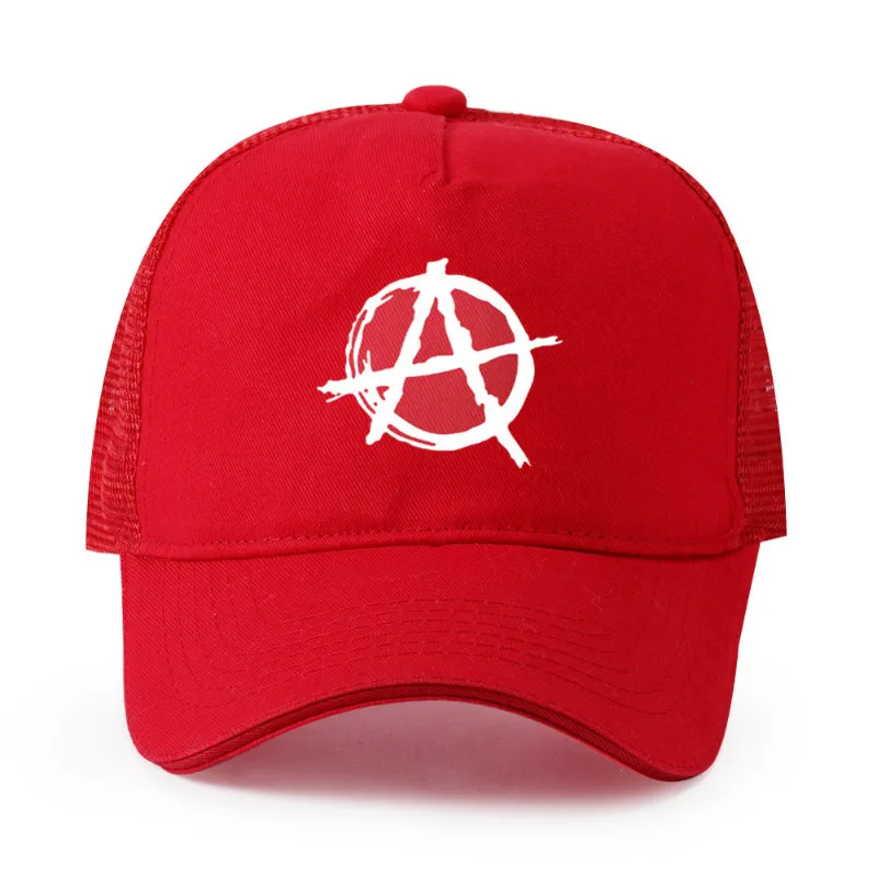 Бейсболка с логотипом анархии символа весна-лето мужская и женская шапка уличный