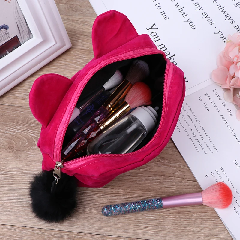 1 шт. Kawaii Канцелярские товары мультяшная Карандаш Чехол для детей милый Кот