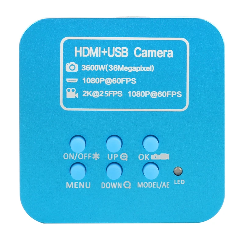 Обновление 2020 36MP FHD 2K 1080P 60FPS HDMI USB цифровой промышленный микроскоп с видеокамерой