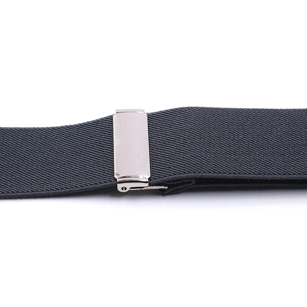 Винтажные мужские кожаные подтяжки X задняя Кнопка конец эластичные