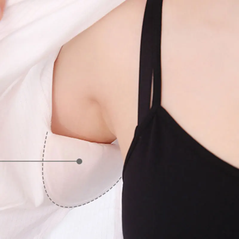 

60pcs Underarm Sweat Pads for Men Women Comfortable Adhesive Sweat Free Armpit Protection 12.2x8x9.5cm EK-New