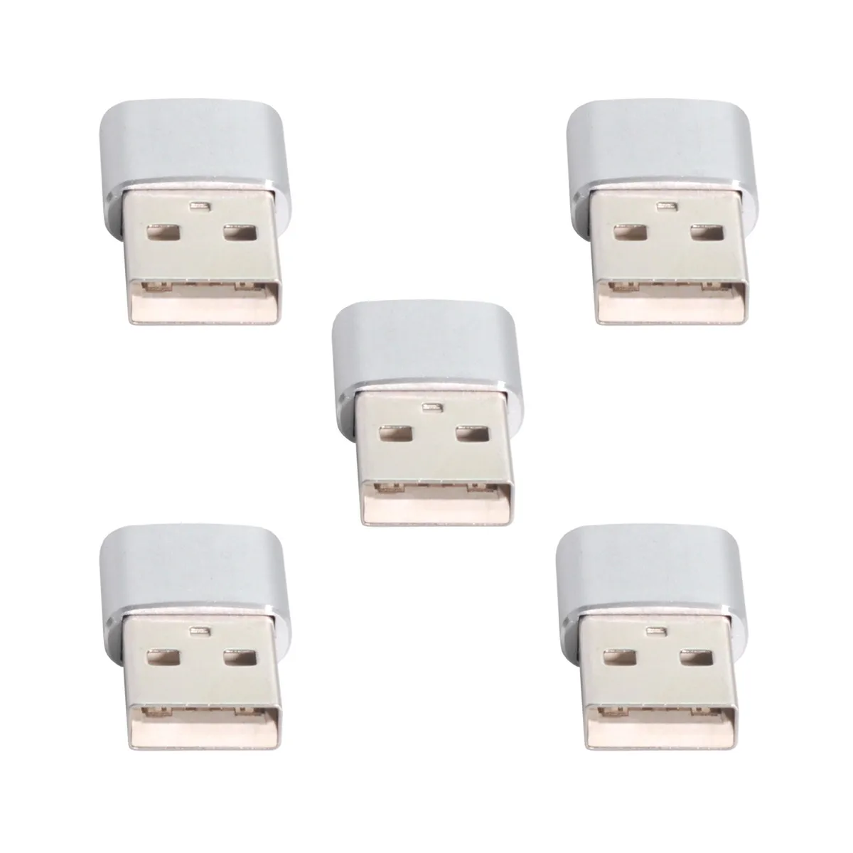 

5pcs/lot USB 2.0 A Male to USB-C Type C Female Data Adapter Light Size for Laptop Tablet Phone