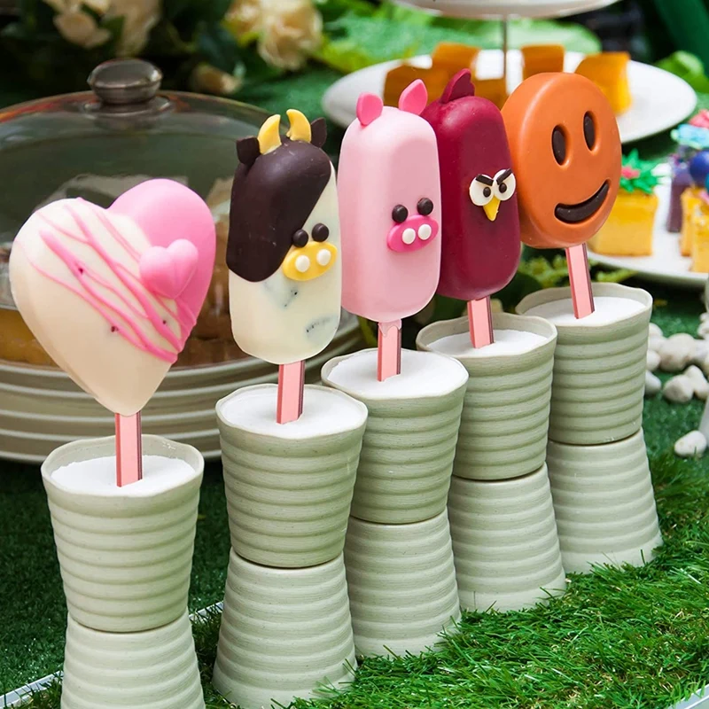 

68 шт., палочки для мороженого, многоразовые палочки для домашнего праздника, вечевечерние НКИ