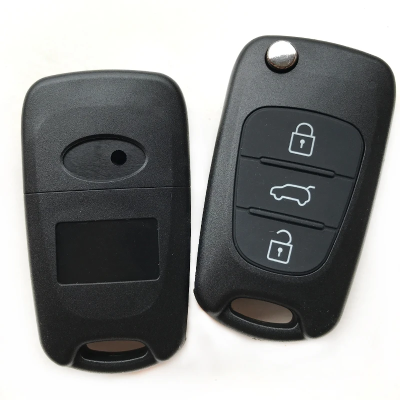 3 кнопки дистанционного ключа чехол для KIA K2 K5 HYUNDAI I30 IX35 сменный Автомобильный