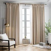modern blackout curtains for living room thick printed curtains for bedroom window treatment blinds drapes solid cloth customs