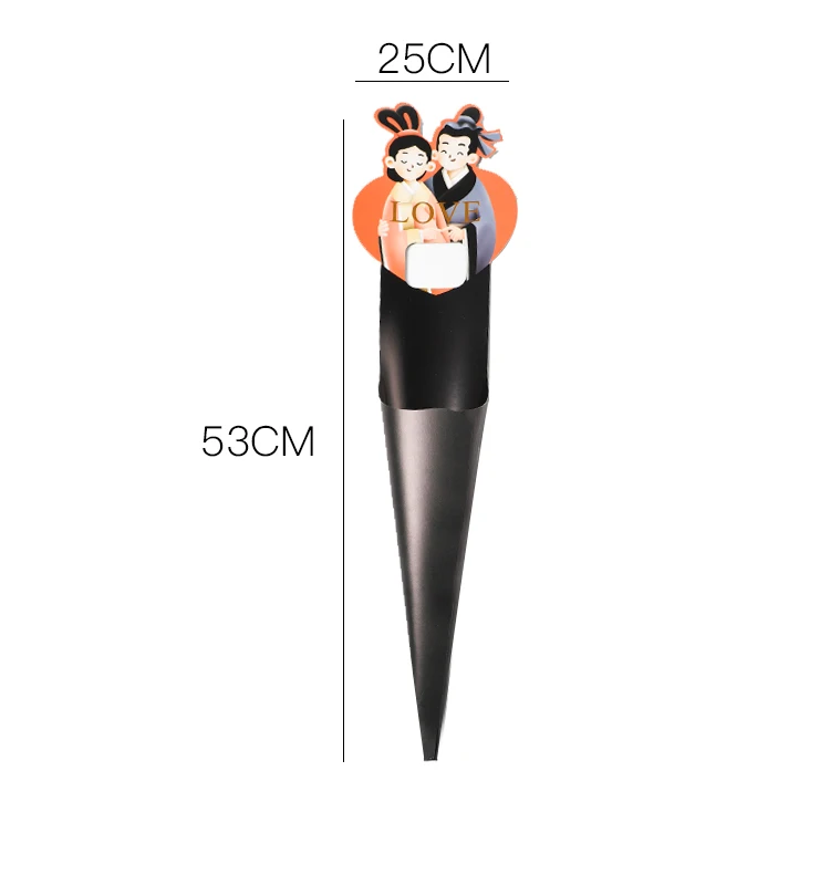 Свадьба и помолвка Deco корейский оберточная крафт бумага подарок самодельный Лед