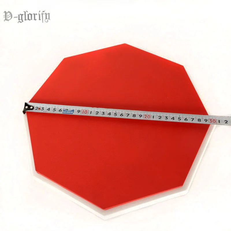 

12inch Octagonal environmental dumb drum with pure natural rubber drumhead