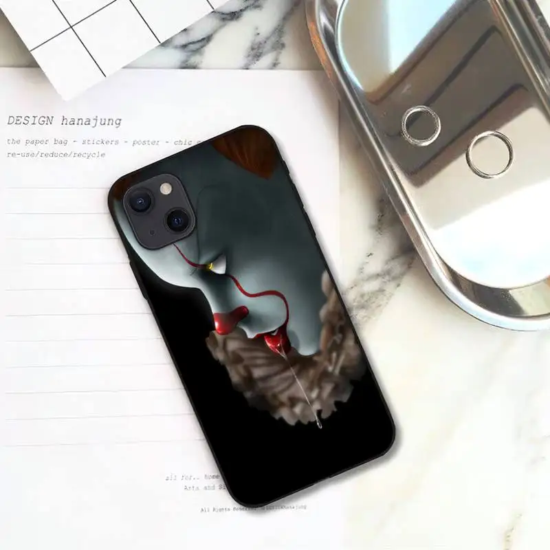Чехол для телефона RUICHI Stephen King s It pennywise iPhone 11 12 Mini 13 Pro XS Max X 8 7 6s Plus 5 SE XR | Мобильные