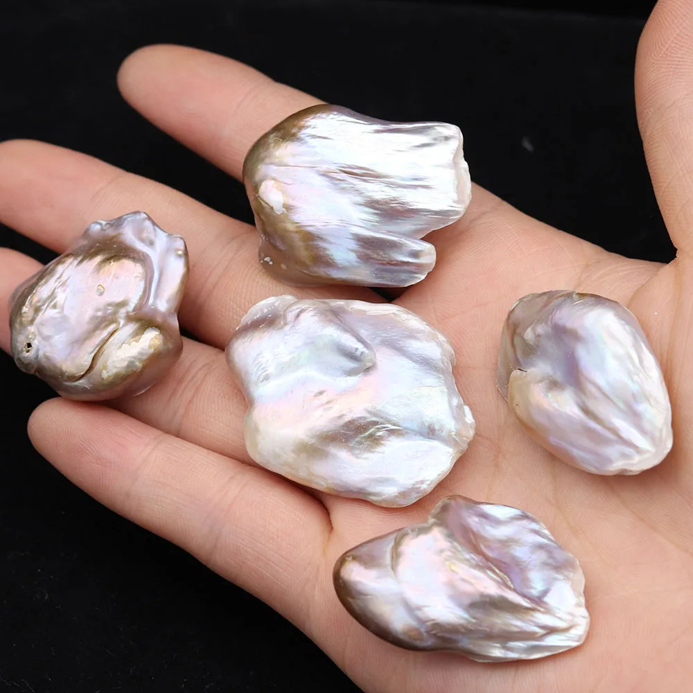

1Pcs Irregular Freshwater Pearl Loose Beads Charms For DIY Necklace Bracelet Anklet Jewelry Accessory