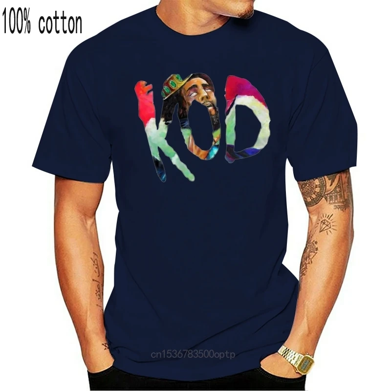 

New J. Cole Kod Youth T-Shirt Dreamville Hip Hop Rap Music Young Thug Tour 2021 Loose Plus Size Tee Shirt