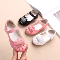pink black white children girls leather shoes kids girls princess shoes chaussure fille spring autumn 1 2 3 4 5 6 7 8 9 10 13t