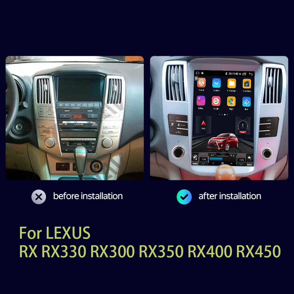 5g android 11 car multimedia radio player 128gb for lexus rx rx330 rx300 rx350 rx400 carplay gps navigation autoradio head unit free global shipping