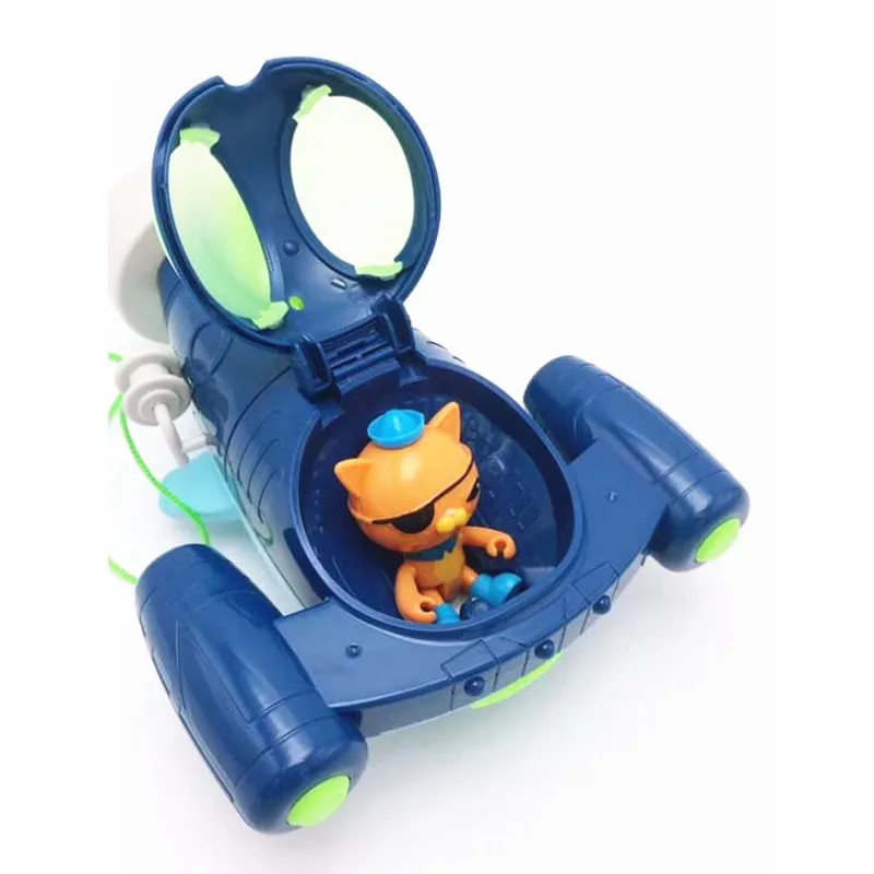 Octonauts подводная лодка игрушка Kwazii транспортное средство под морем проводник автомобиль фигурка игрушки со звуком светильник подарок для детей