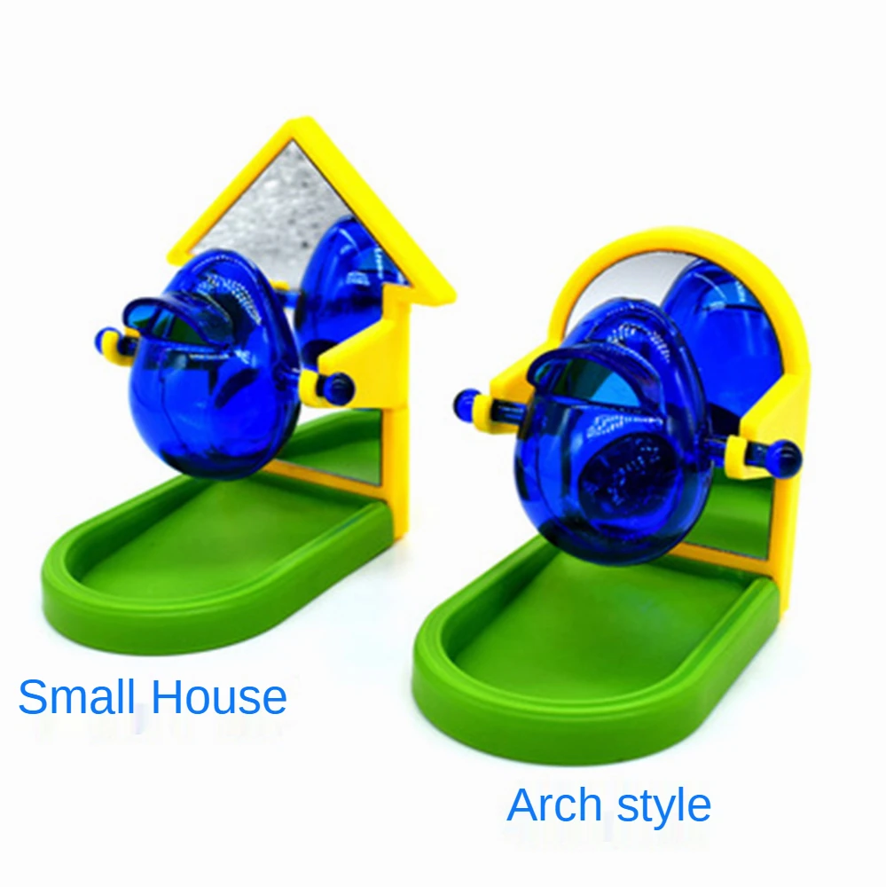 

Parrot Toy Supplies Fun Training Food Leakage Props Foraging For Food Development Intellectual Bird Mirror Toy