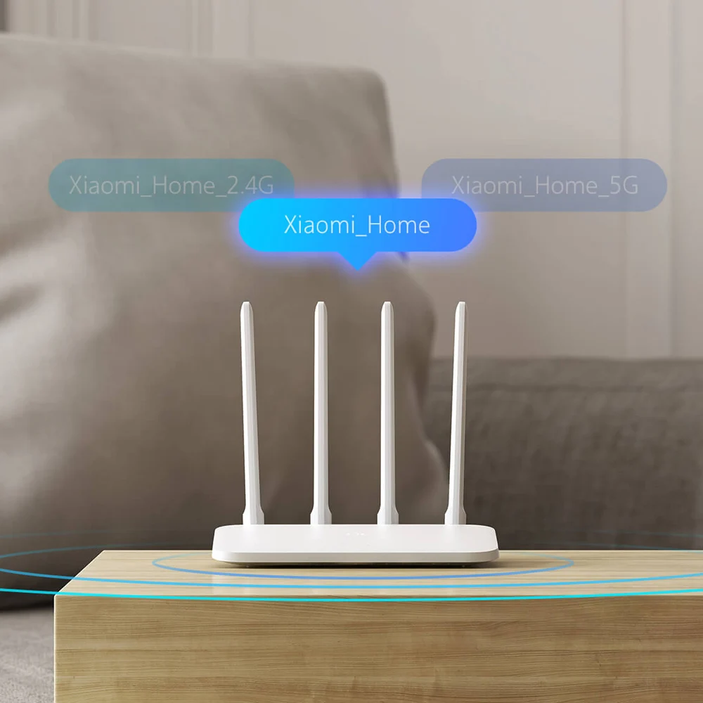 Xiaomi Mi роутер 4A Беспроводной Wi-Fi 2 4/5 0 GHz Dual Band 1167 Мбит/с ретранслятор 4 антенны 64 Мб