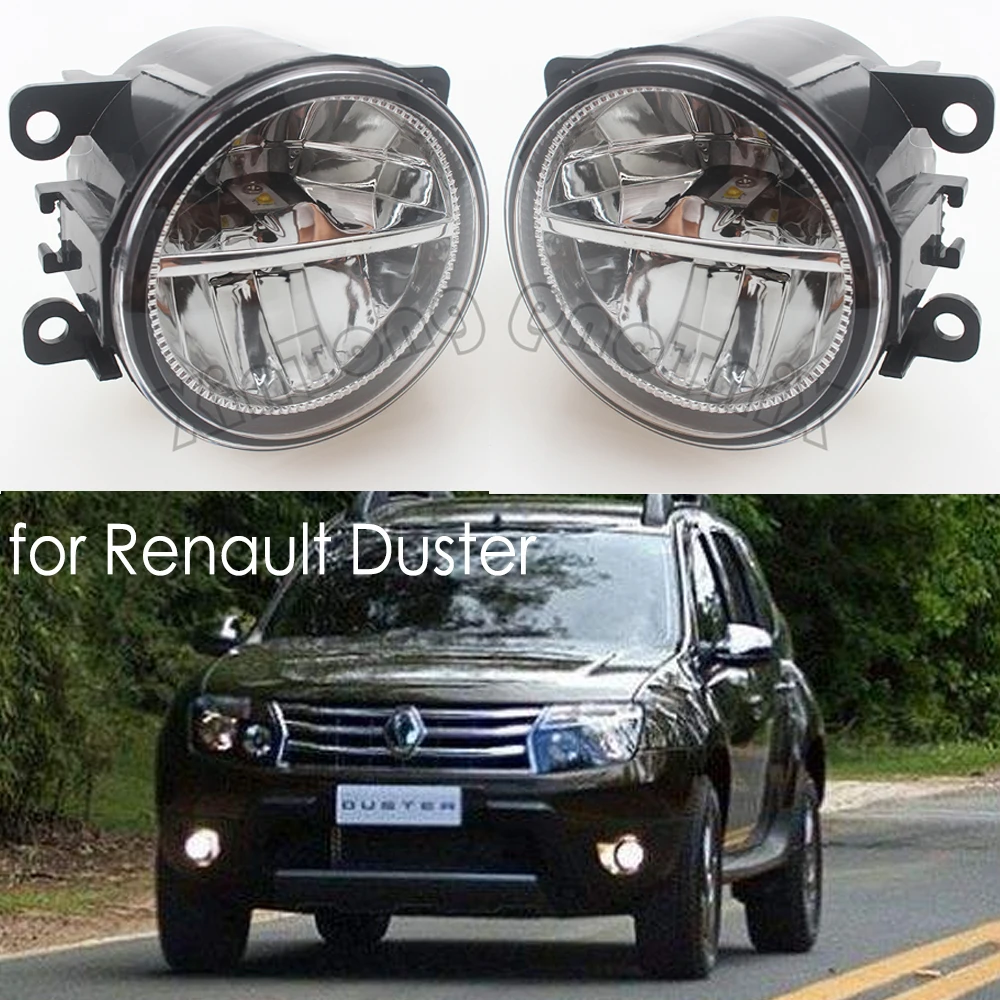 Светодиодные противотуманные фары s для Renault Duster Megane 2/3 Fluence Koleos Kangoo 2003 2015