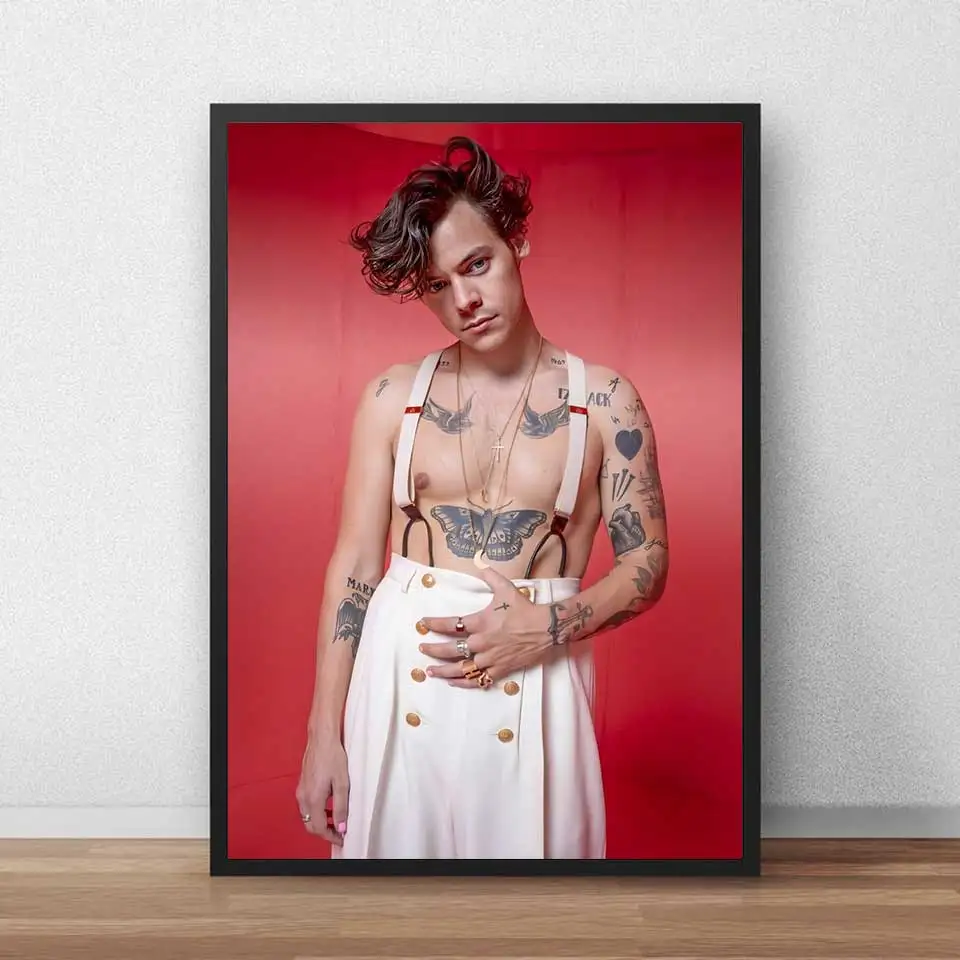 

British Singer Harry Style Poster Wall Art Picture Modern Home Decor Room Decoration Music Prints Canvas Painting Plakat