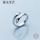 Женское кольцо WANTME, из серебра 925 пробы