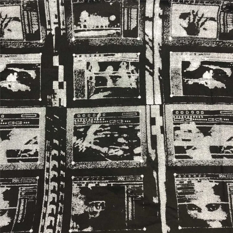 Негабаритная рубашка с длинным рукавом мужская женская 1:1 высокое качество